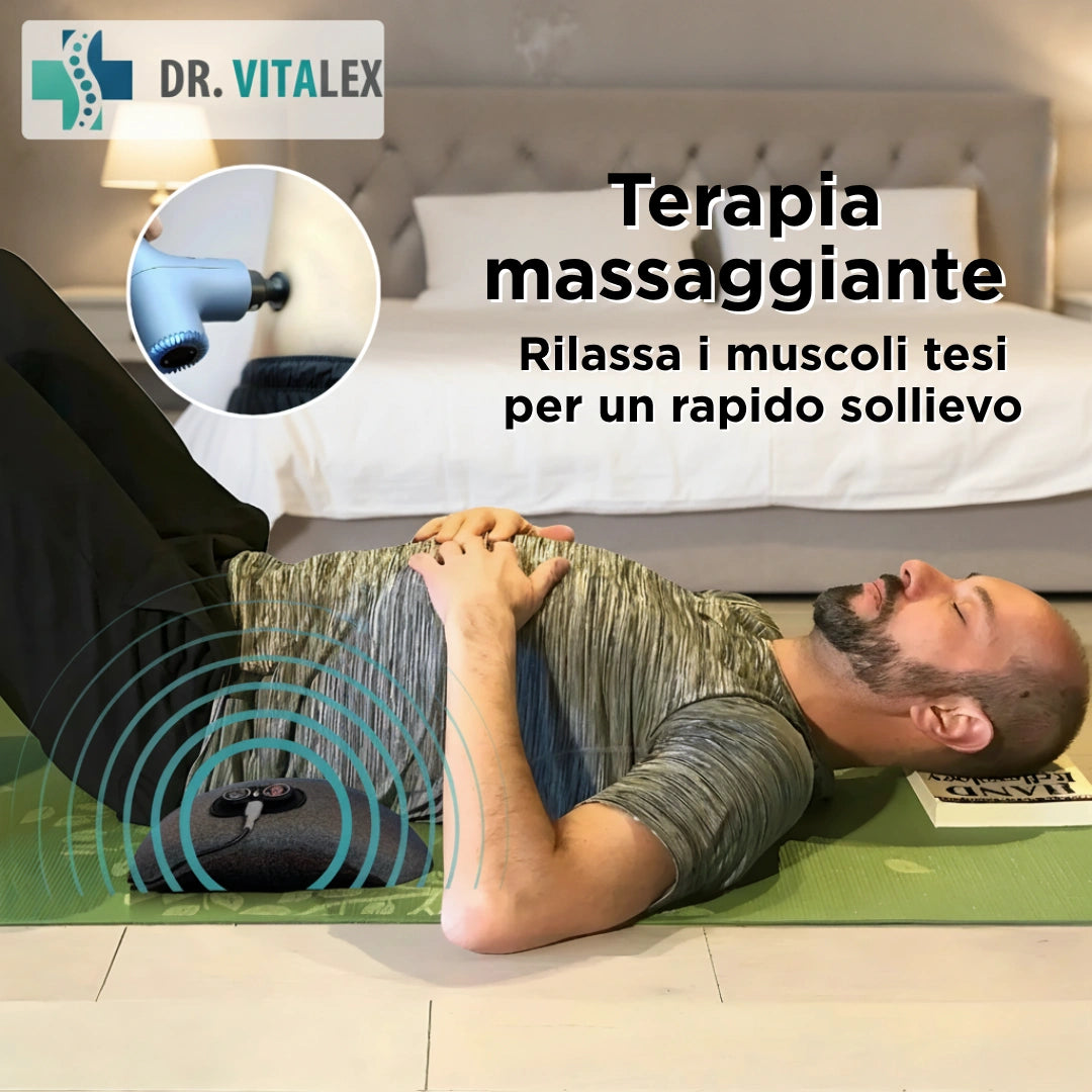 Dr. Vitalex – Massaggiatore per la Schiena OrthoFlex™ Pro 3 in 1