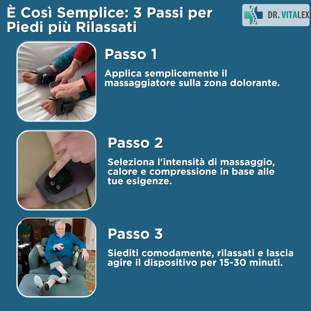 Dr. Vitalex NeuroFlex™ Pro Massaggiatore