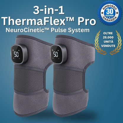 Dr. Vitalex ThermaFlex™ Pro – Massaggiatore per Ginocchio 3-in-1