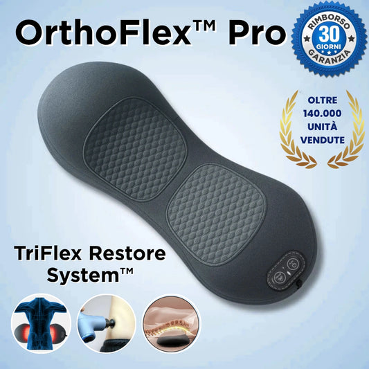 Dr. Vitalex – Massaggiatore per la Schiena OrthoFlex™ Pro 3 in 1